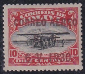 Bolivia 1930 C13 VF LH Brown overprint