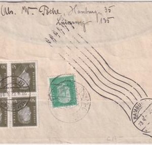 Germany 1932 7th South American. Flight Cover with C35