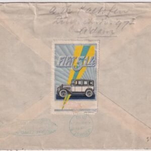 Netherlands 1930 South American Flight Cover to New York
