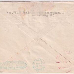 Germany 1930 South America  Pan Am Flight Covert  with C38 - C39