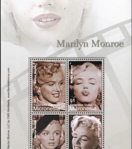 US 726 Trust Territories Micronesia NH VF Marilyn Monroe M/S