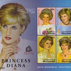 US 731 Trust Territories Micronesia NH VF Princess Diana M/S