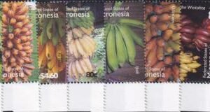 US 733-40 Trust Territories Micronesia NH VF Bananas Definitives Set