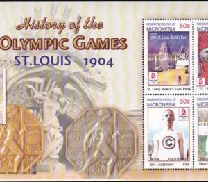 US 766 Trust Territories Micronesia NH VF Olympics M/S