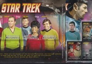 US 777-78 Trust Territories Micronesia NH VF Star Trek M/S