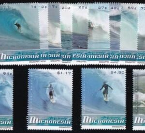 US 786-99 Trust Territories Micronesia NH VF Surfing Definitive Set