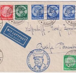 Germany 1933 1st South American Flight Cover