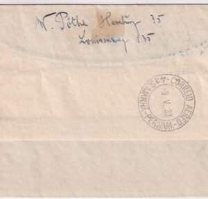 Germany 1933 1st South American Flight Cover