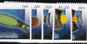 US 817-22 Trust Territories Micronesia NH VF Fish