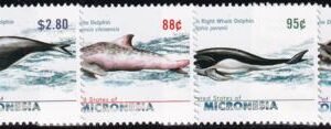 US 824-27 Trust Territories Micronesia NH VF Dolphins
