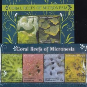 US 838-39 Trust Territories Micronesia NH VF Coral M/S