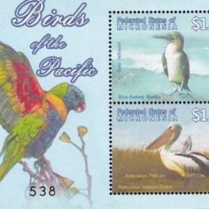US 860 Trust Territories Micronesia NH VF Birds S/S