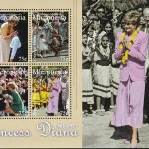 US 894 Trust Territories Micronesia NH VF Princess Diana M/S