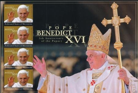 INV-25545itExt_24281bf3-4f8c-4a56-904f-9f2bc7438323 US 902 Trust Territories Micronesia NH VF Pope Benedict M/S
