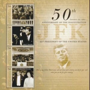 US 907 Trust Territories Micronesia NH VF JFK Anniversary Sheet