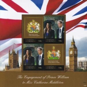 US 914 Trust Territories Micronesia NH VF Royal Sheet II