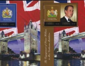 US 915-16 Trust Territories Micronesia NH VF Engagement S/S Set Of 2