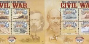 US 921-22 Trust Territories Micronesia NH VF Civil War Sheet Set Of 2