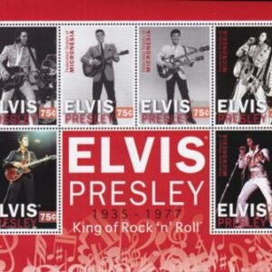 US 927 Trust Territories Micronesia NH VF Elvis Presley King Sheet Of 6