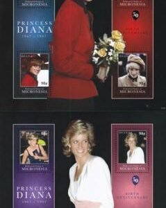 US 936-37 Trust Territories Micronesia NH VF Wedding S/S