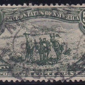 US 291 Early Commemoratives Used VF-XF Beautiful!