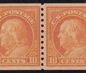 US 497 Washington / Franklin Mint NH VF Pair