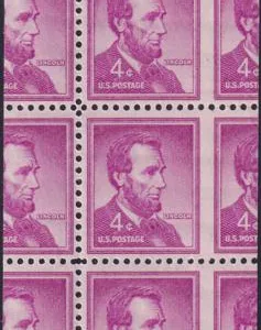 US 1036b Classics To Modern Error Mint NH VF Badly Miscut Booklet Pane