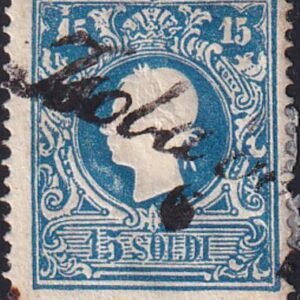 Austria - Lombardy - Venetia 12 Used F-VF