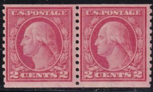 US 454 Washington / Franklin Mint NH F-VF Crowe Cert