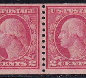 US 454 Washington / Franklin Mint NH F-VF Crowe Cert