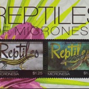 US 939 Trust Territories Micronesia NH VF Reptiles S/S