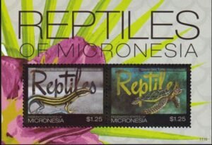 US 939 Trust Territories Micronesia NH VF Reptiles S/S