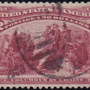 US 242 Early Commemoratives Used F+ Sound Except For Small Crease Only Visible In Fluit