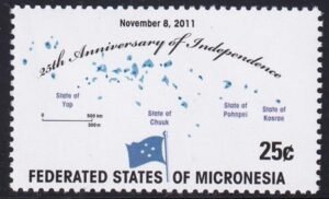 US 962 Trust Territories Micronesia NH VF Independence