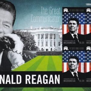 US 965 Trust Territories Micronesia NH VF Ronald Reagan