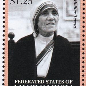 US 975 Trust Territories Micronesia NH VF Mother Theresa Single
