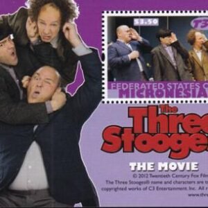 US 978 Trust Territories Micronesia NH VF Three Stooges S/S