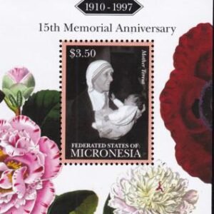 US 976 Trust Territories Micronesia NH VF Mother Theresa S/S