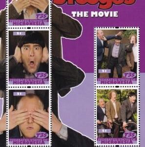 US 977 Trust Territories Micronesia NH VF Three Stooges Sheet Of 5