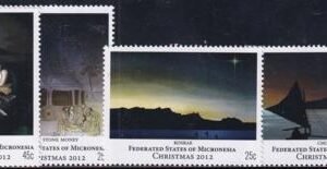 US 995-98 Trust Territories Micronesia NH VF Christmas Set Of 4