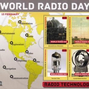 US 1005 Trust Territories Micronesia NH VF World Radio Sheet