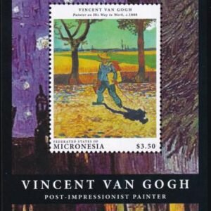 US 1009 Trust Territories Micronesia NH VF Vincent Van Gogh S/S