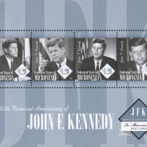 US 1012 Trust Territories Micronesia NH VF John F. Kennedy Sheet