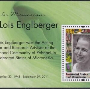 US 1033 Trust Territories Micronesia NH VF Dr.Lois Englberger S/S