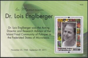 US 1033 Trust Territories Micronesia NH VF Dr.Lois Englberger S/S