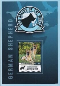 US 1047 Trust Territories Micronesia NH VF Dog Breeds S/S