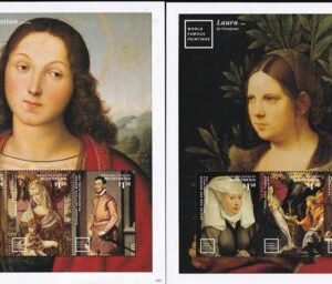 US 1054-55 Trust Territories Micronesia NH VF Famous Painting Sheets