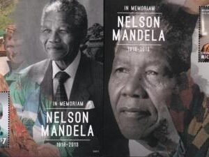 US 1080-81 Trust Territories Micronesia NH VF Nelson Mandela S/S