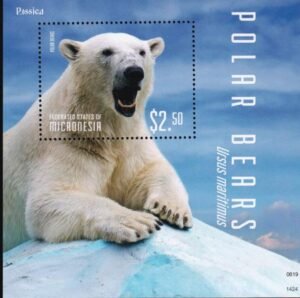 US 1093 Trust Territories Micronesia NH VF Polar Bears S/S