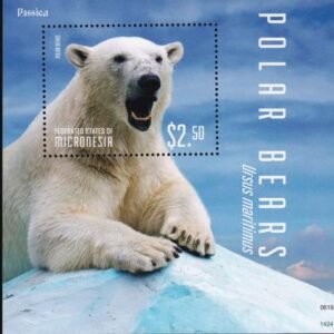 US 1093 Trust Territories Micronesia NH VF Polar Bears S/S